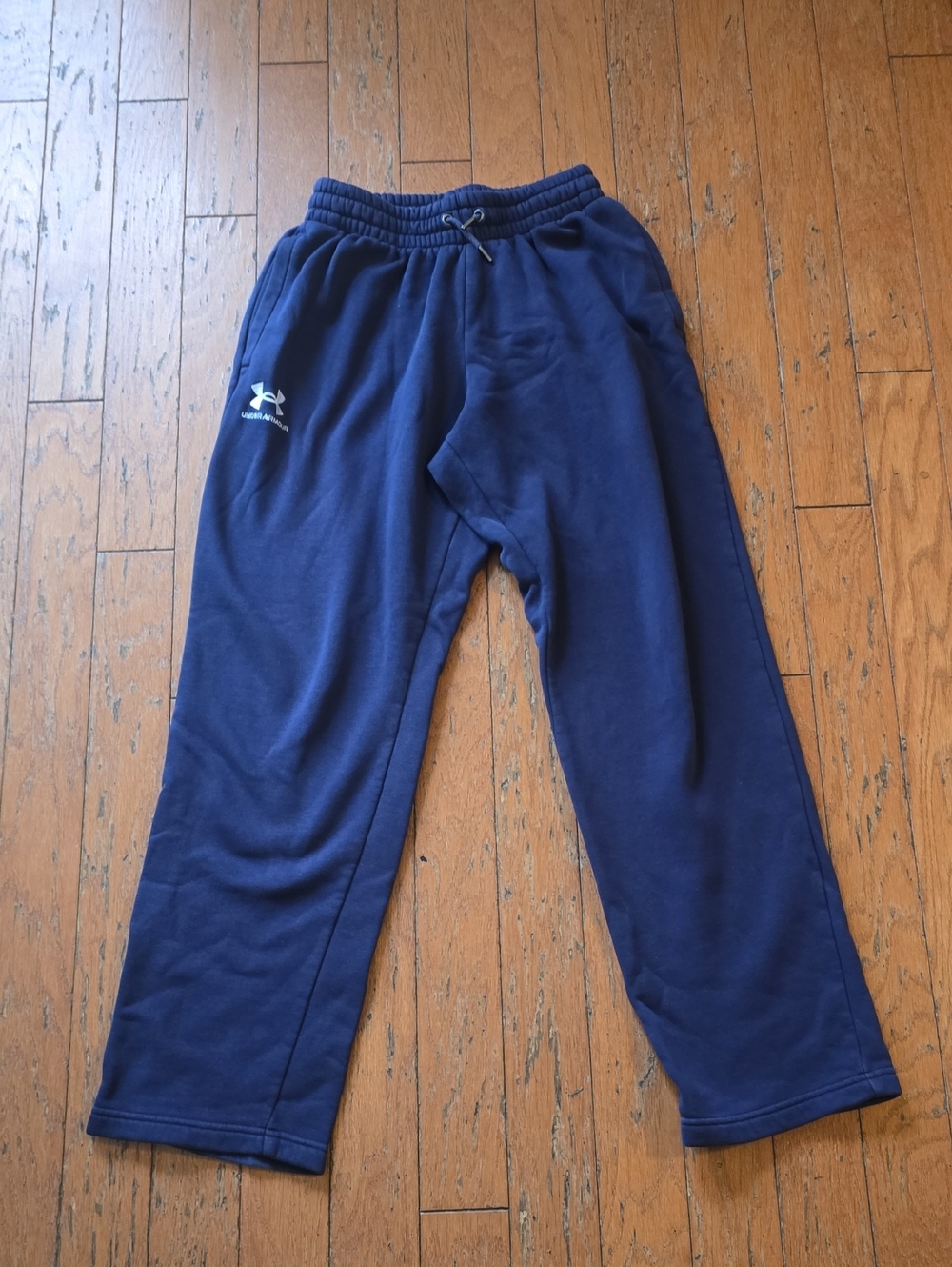 Under Armour Mens Navy Joggers with Logo